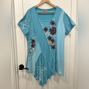 Joe Brown’s Embroidered Tunic‎ Women’s Plus Size 18